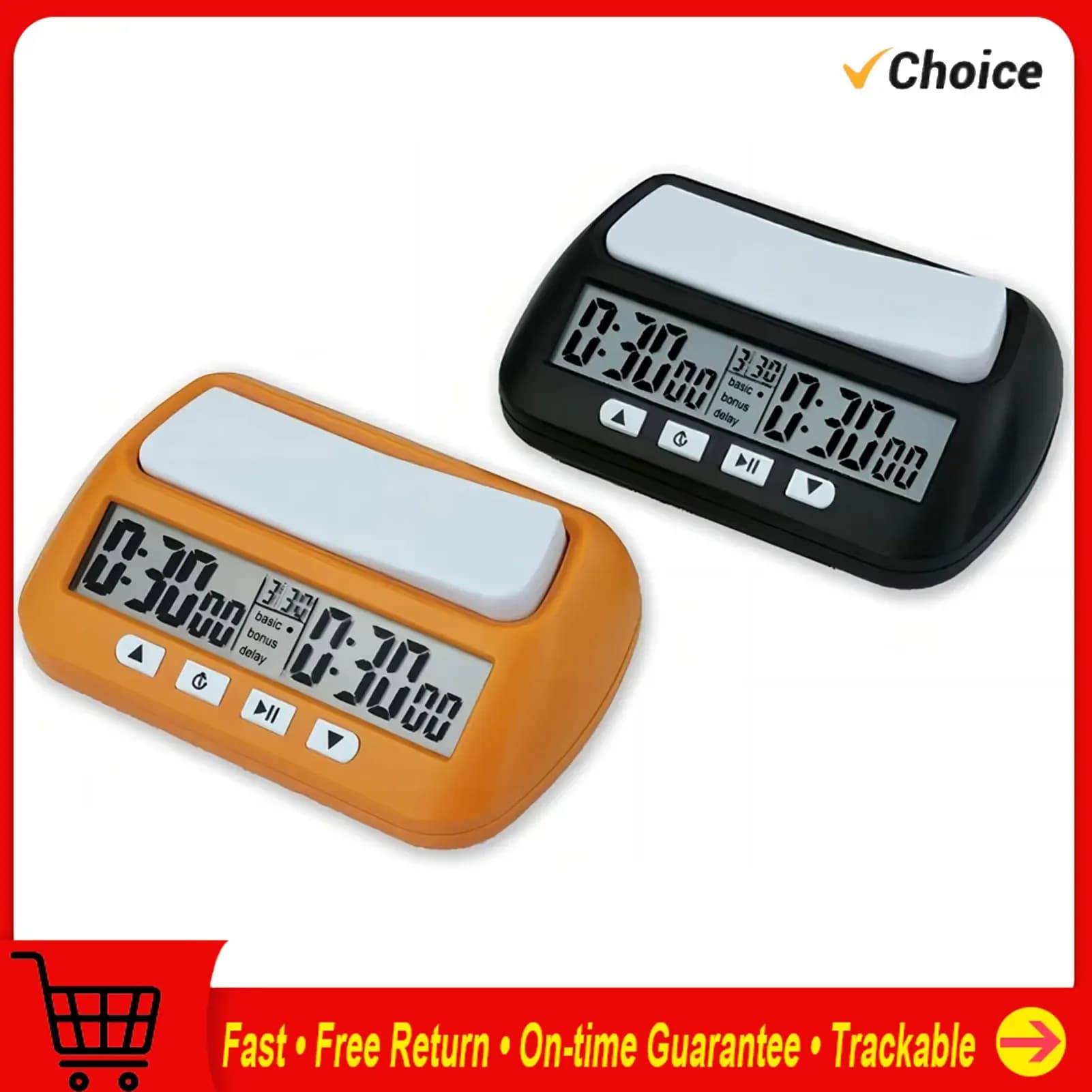 YS9901/YS902/ Reloj de ajedrez profesional portátil multiusos 3 en 1, temporizador de ajedrez Digital, temporizador de juego