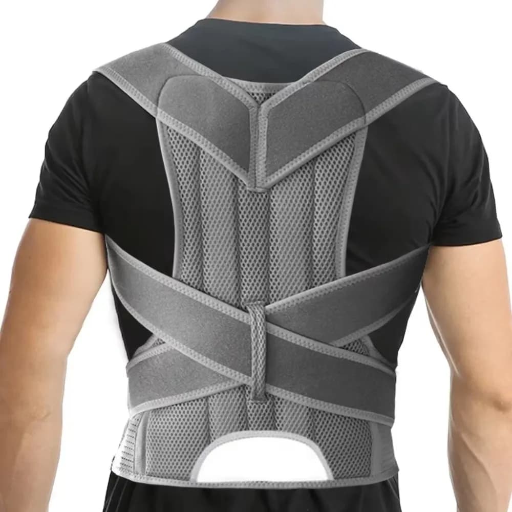 Banda de soporte para enderezar la columna vertebral, Corrector de postura de espalda, cinturón ortopédico Corrector de escoliosis Lumbar, 3XL, 4XL,