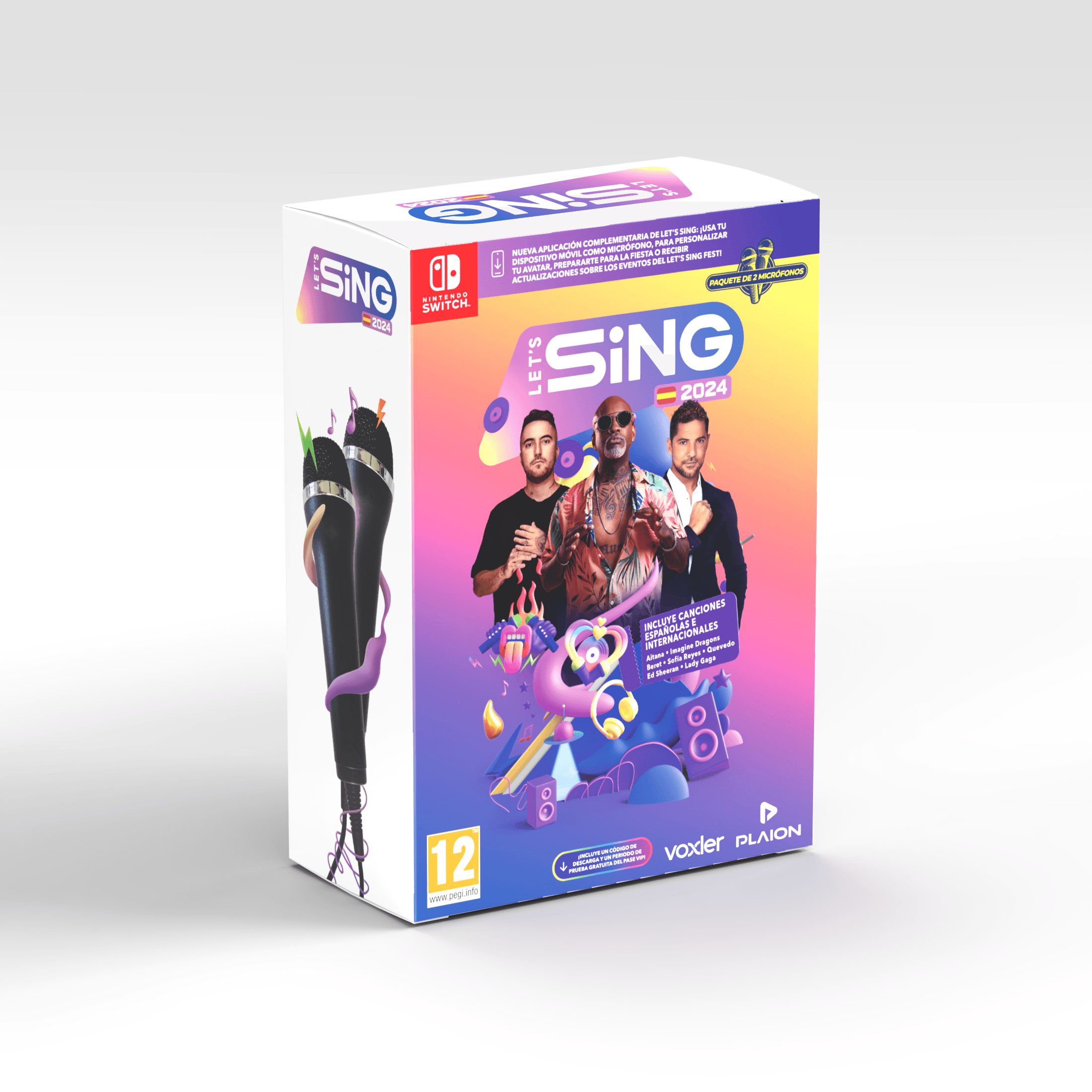 Lets Sing 2024 + 2 Microfonos