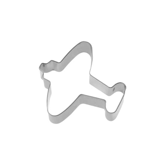 Cortador de galletas en forma de avión, 7 cm, acero inoxidable - Westm