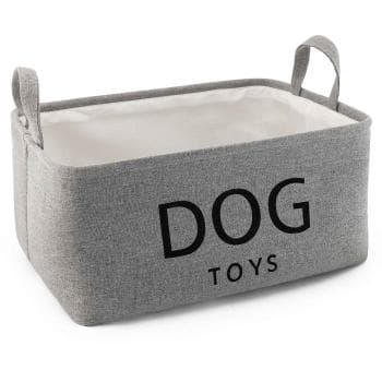 Caja juguetes mascotas