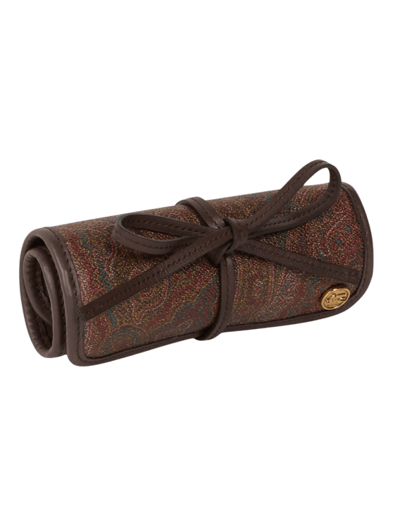 Etro, Joyero De Viaje De Arnica, Marrón