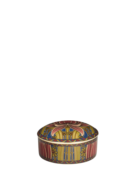 Etro, Joyero De Porcelana Con Motivo De Flores, Multicolor