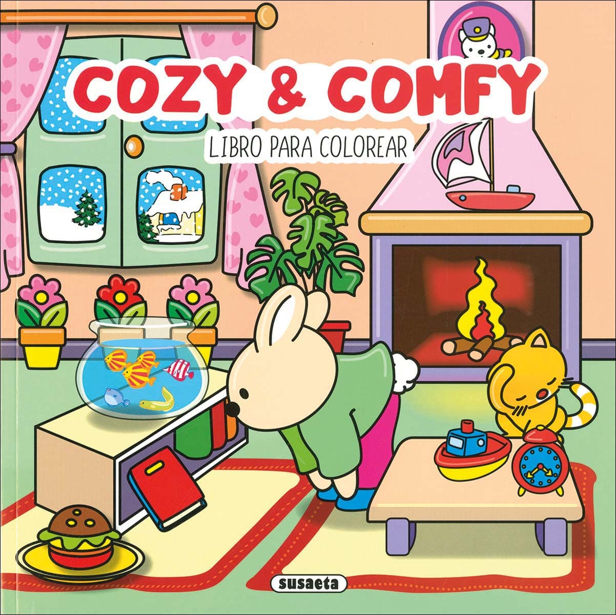 COZY & COMFY. LIBRO PARA COLOREAR 1 (Tapa blanda).