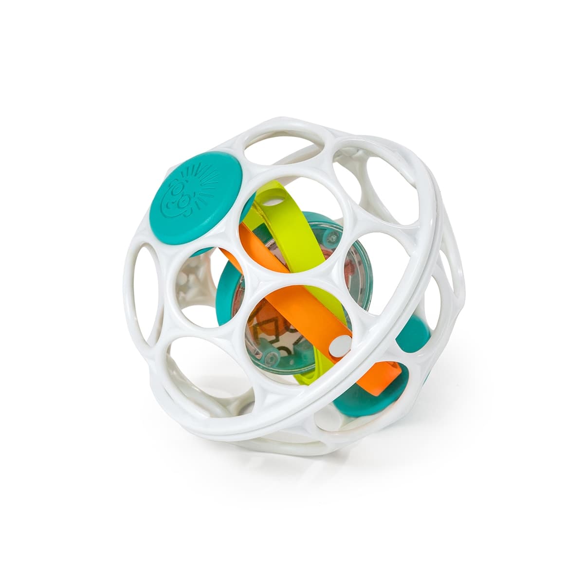 Baby Einstein - Sonajero pelota sensorial Baby Einstein Oball Grip&amp; Spin.