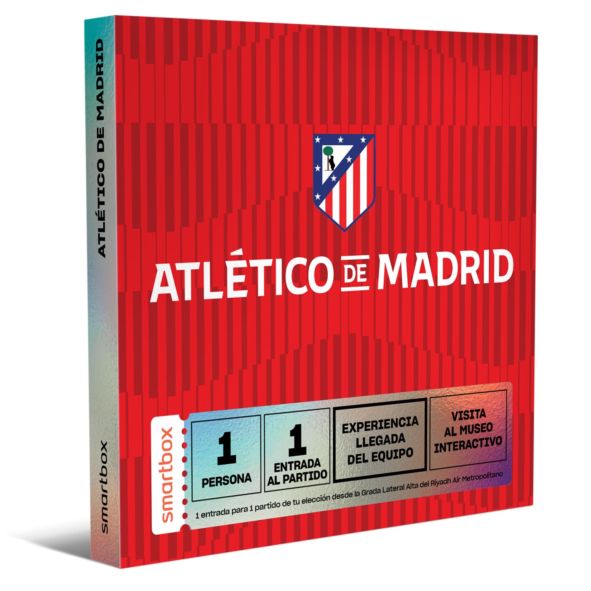 Smartbox - Smartbox Experiencia 100% Atleti: museo interactivo, recibimiento de jugadores y entrada a partido para 1 persona.