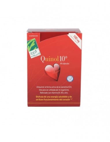Quinol 10 100 Mg 90 Capsulas - Cien Por Cien