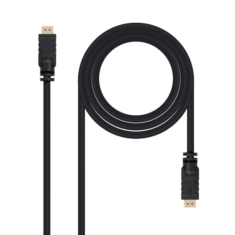 Nanocable CABLE HDMI V1.4 (ALTA VELOCIDAD / HEC) CON REPETIDOR, A/M-A/M, 20 M - Nuevo