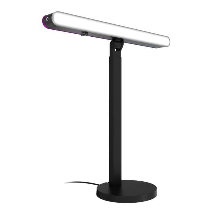 Anillo de luz Logitech G Litra Beam LX doble iluminación auxiliar para streaming LED RGB premium con TrueSoft, LIGHTSYNC, Bluetooth - Nuevo