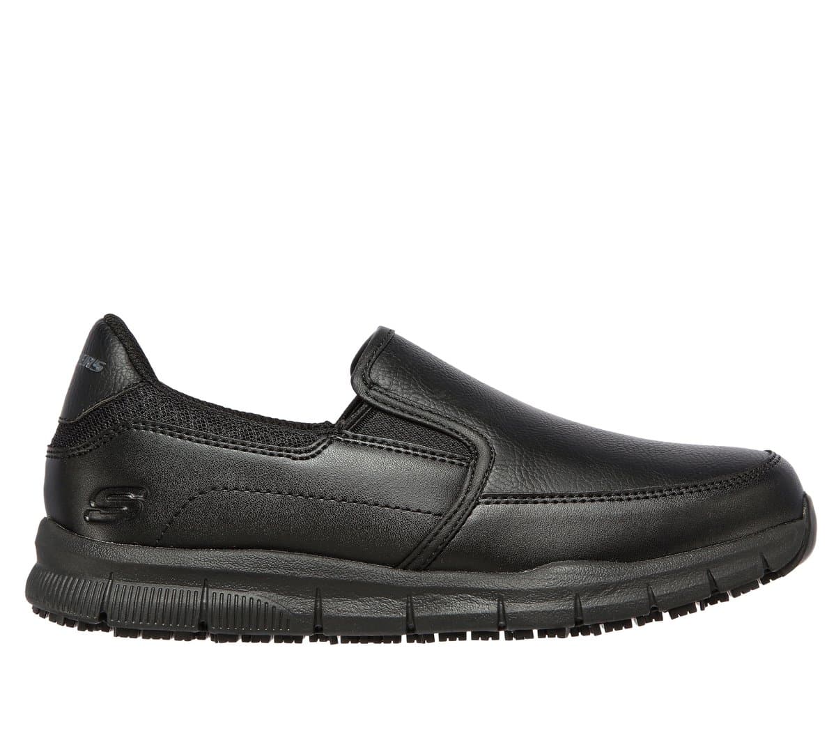 Skechers Work Relaxed Fit: Nampa - Annod SR en Negro, talla 37.5