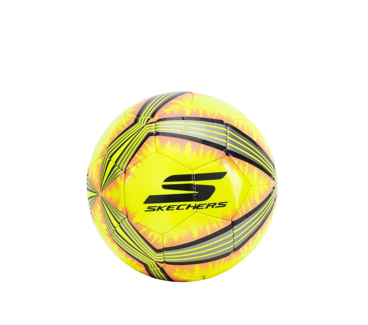 Skechers Hex Multi Mini Stripe talla 1 Soccer Ball en Amarillo/Gris