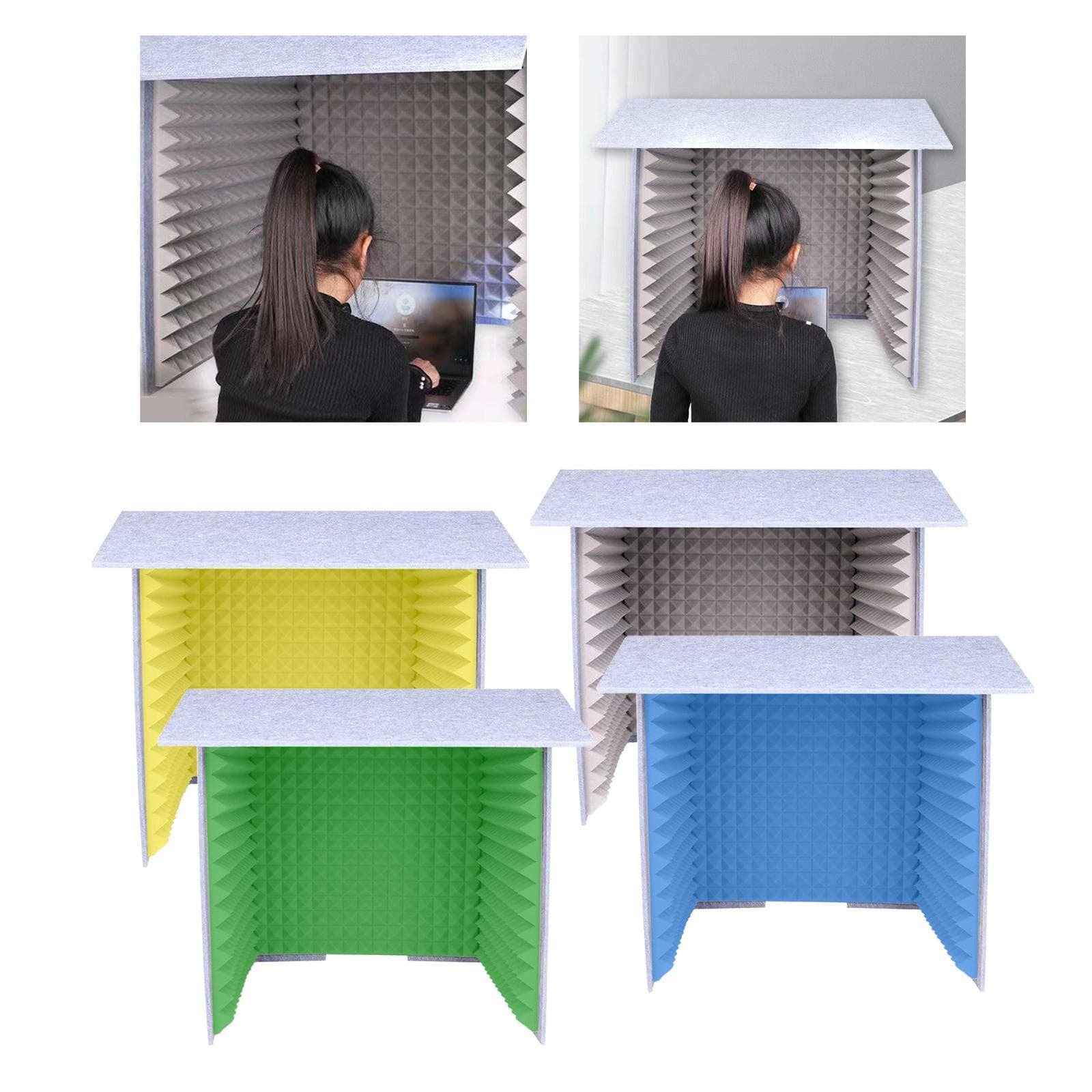 Cubierta Portátil para Cabina Insonorizada, Paneles de Espuma, Grabación de Sonido de Estudio, Caja de Sonido Resistente Hecha por Uno Mismo,