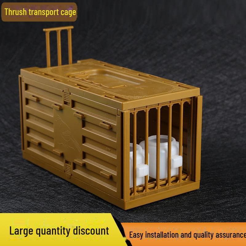 Jaula Portátil Pequeña para Pájaros