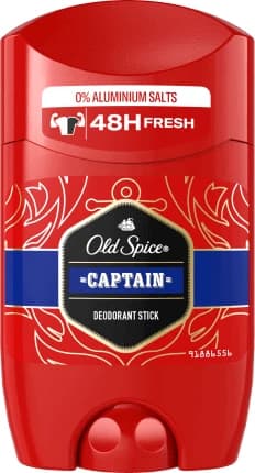 Old Spice Desodorante en barra capitán, 50 ml