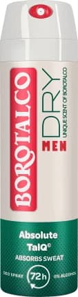 Talco Desodorante spray DRY Alsolute TalQ, 150 ml