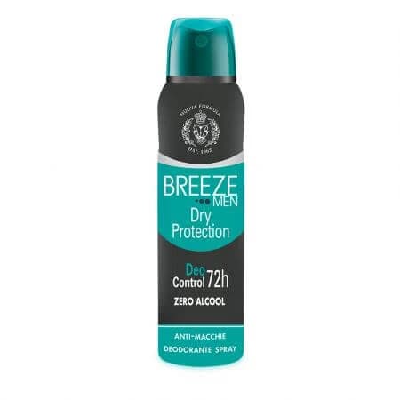 Desodorante en spray para hombre Dry Protection, 150 ml, Breeze