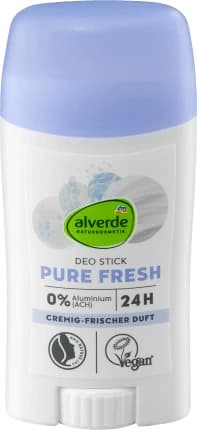 Alverde Naturkosmetik Desodorante en barra PURE FRESH, 50 ml