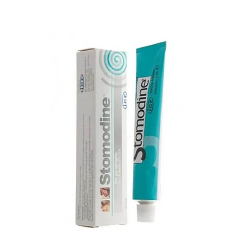 Stomodine Gel antiséptico bucal para perros y gatos, 30 ml, ICF