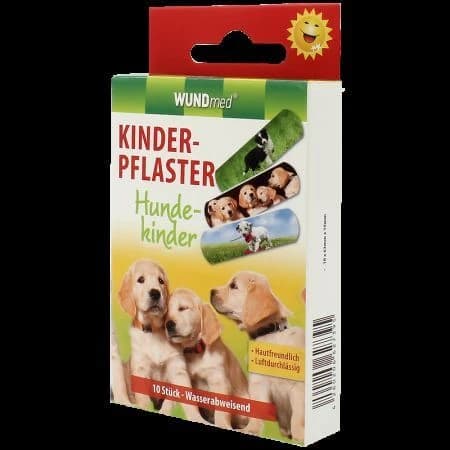 Parche para bebés, Cachorros, 10 piezas, WUNDMed