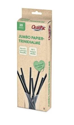 CleanPac, Jumbo, Bolsas de papel, 30 unidades