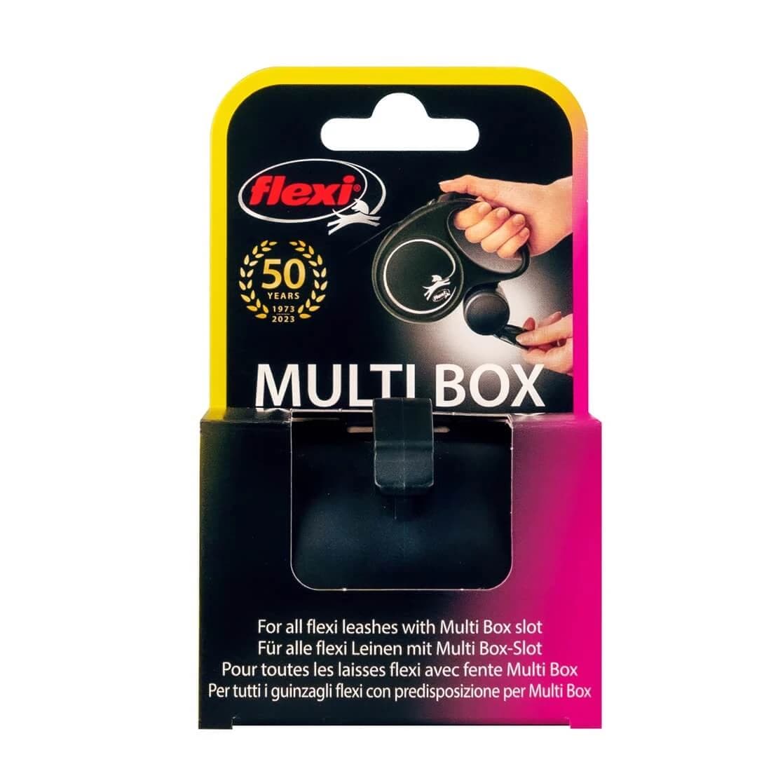 Flexi Multi Box dispensador de bolsas higiénicas negro, Flexi