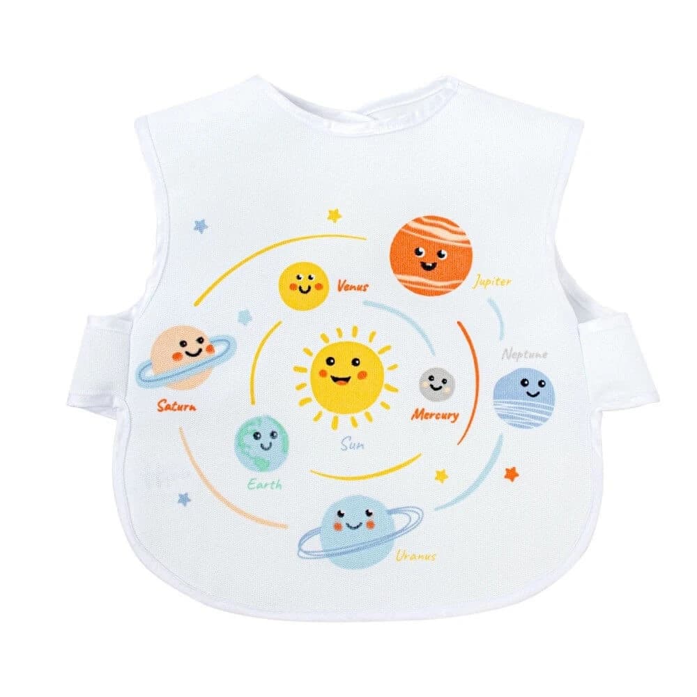Babero absorbente grande, Solar Sistem, 1 ud., Sevi Bebe