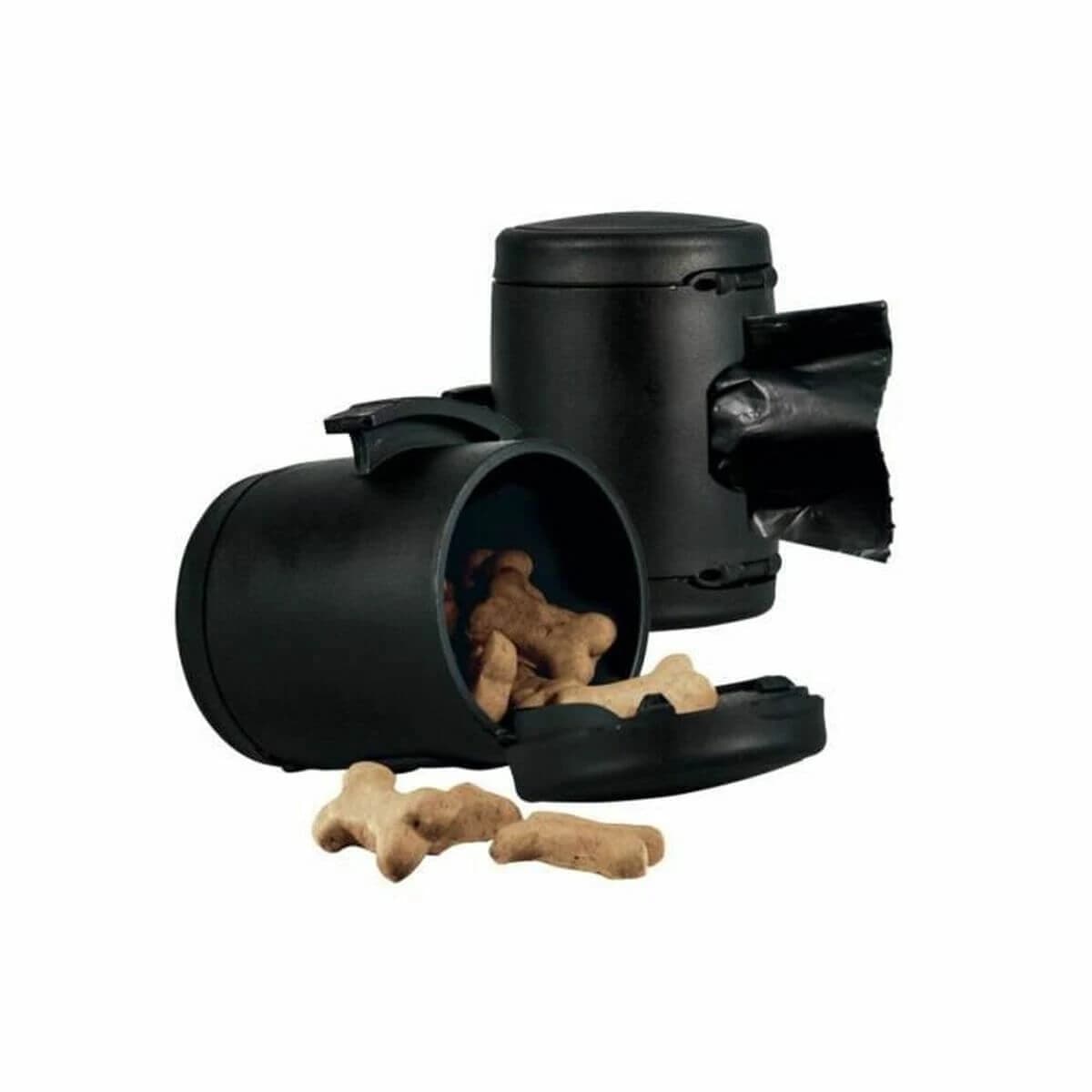 Correa para perro Flexi MULTI BOX Negro