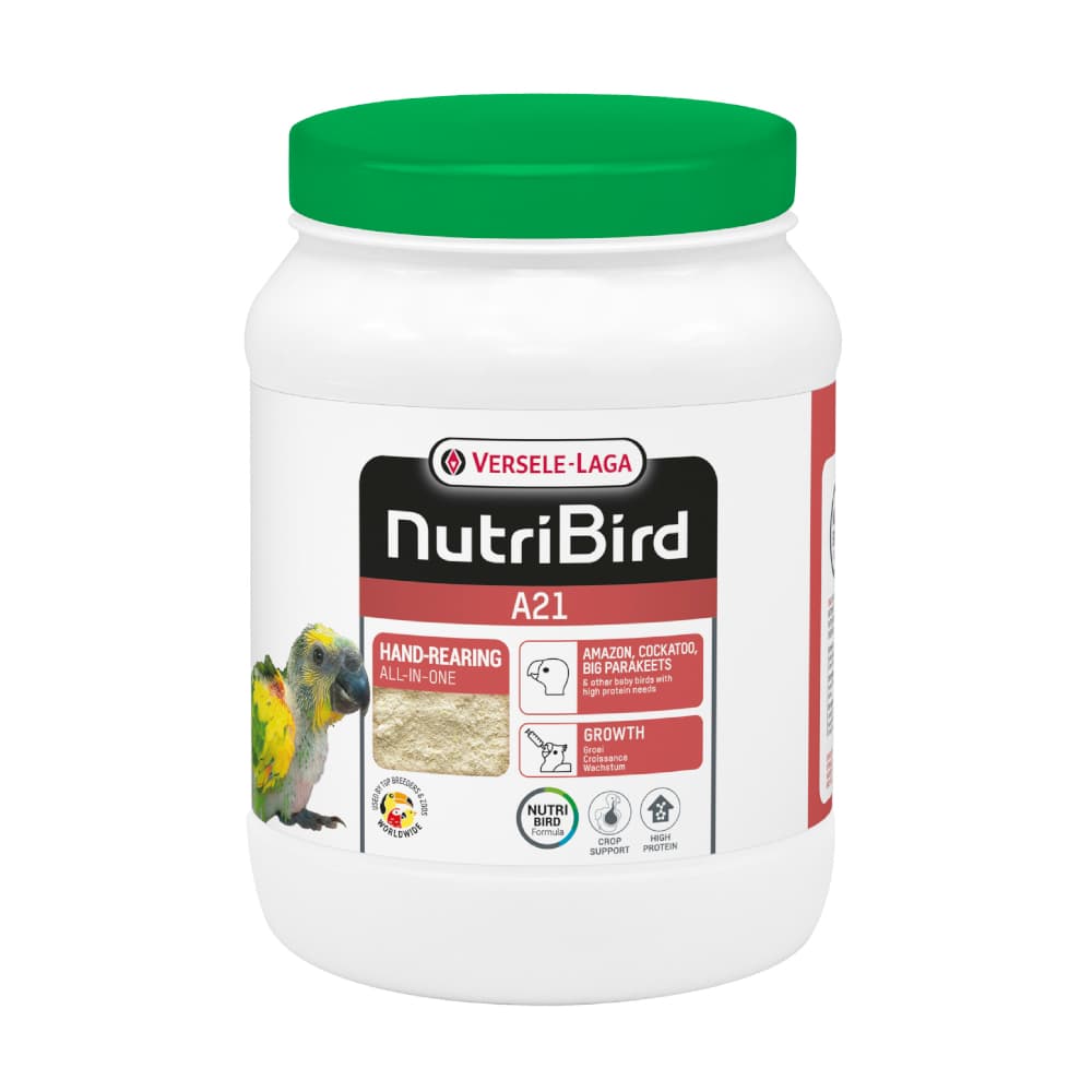 Versele-Laga NutriBird A21 comida para crías de pájaros - 2 x 800 g - Pack Ahorro