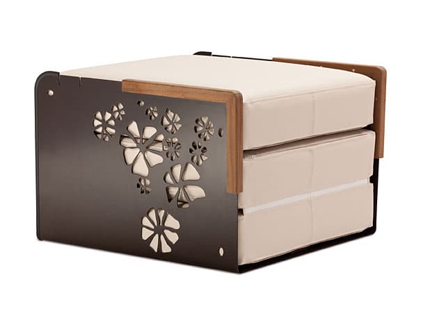 Tumbona chocolate Kube