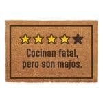 Felpudo Cocinan Fatal, Pero Son Majos