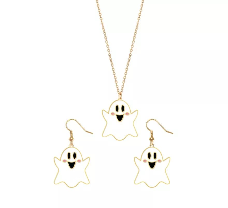 Pendientes y Collar de Fantasma