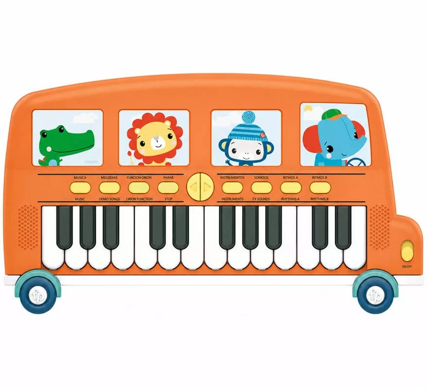 Teclado Autobús Musical Fisher-Price
