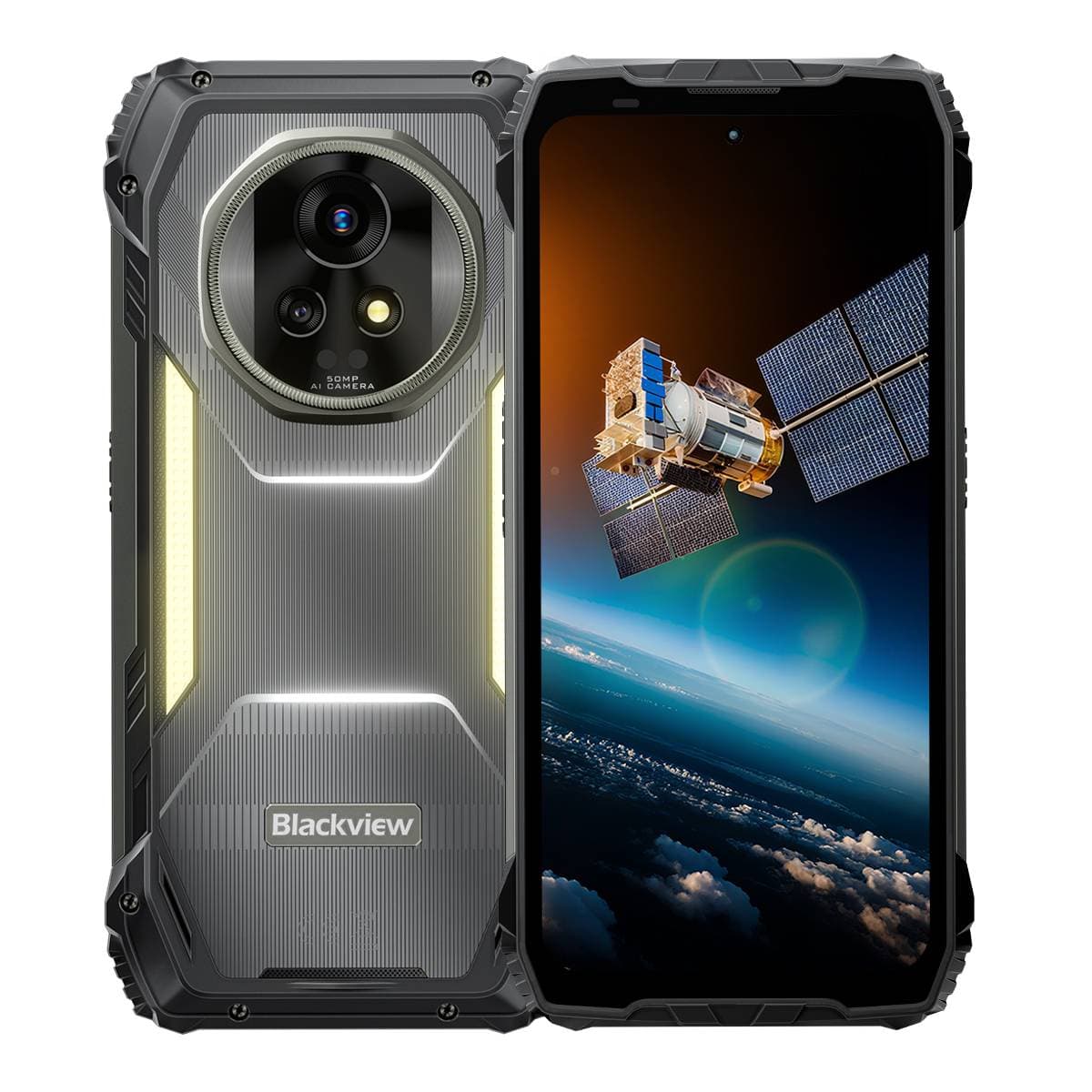 Blackview XPLORE 2 Satellite  5G Rugged Smartphone,6.73" AMOLED Display 20000mAh Battery 120W Fast Charge,50MP Camera, Outdoor Mobile Phone