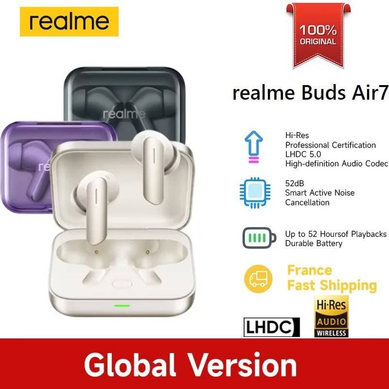 Global Version Realme buds Air 7
