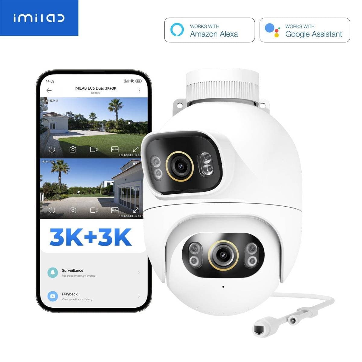 IMLAB EC6 Dual Pro Dual Camera (European Version)
