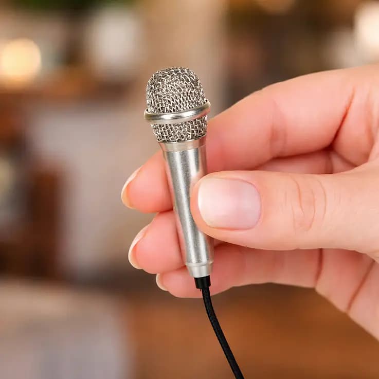 Mini micrófono para móvil