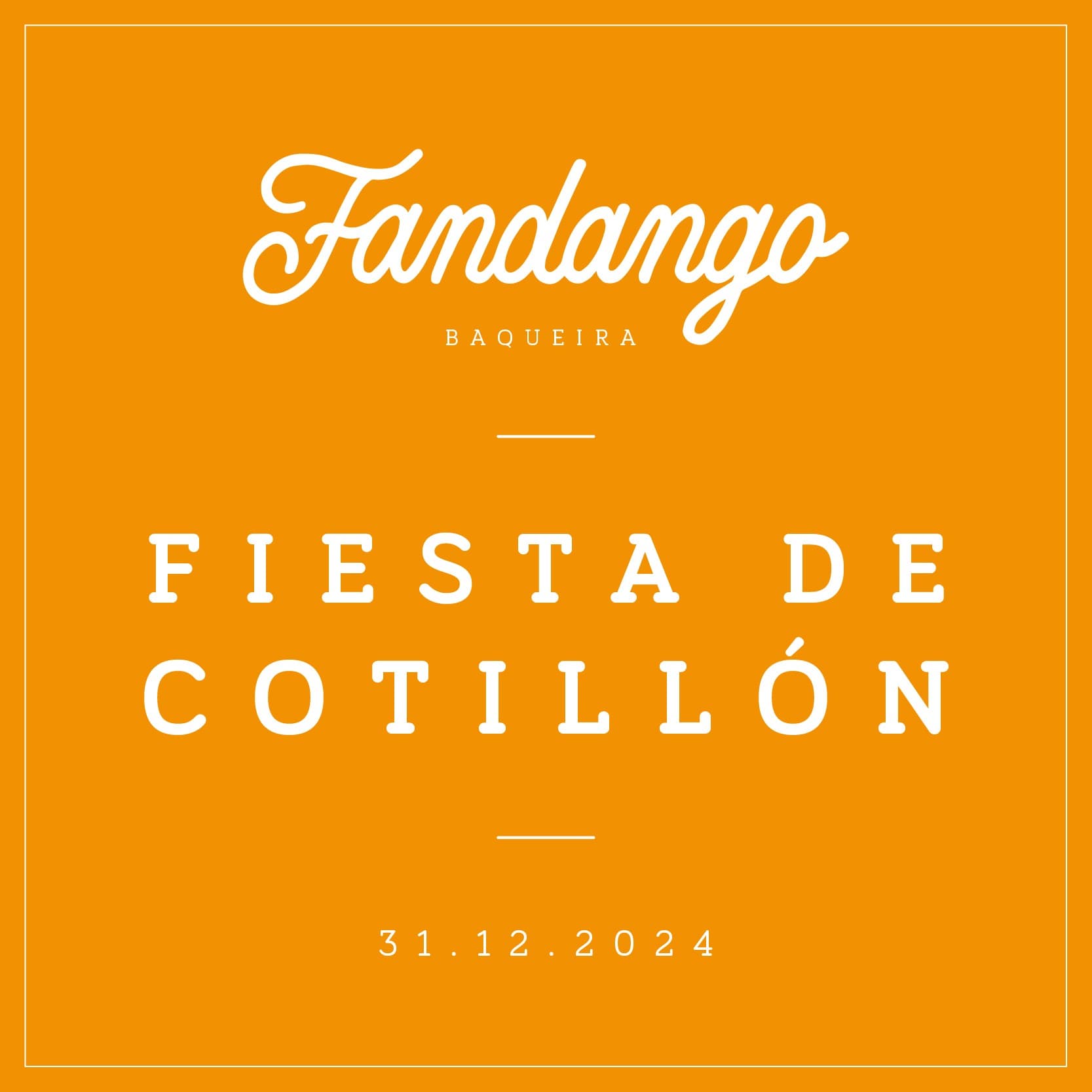 Entradas cotillón Fandango Baqueira