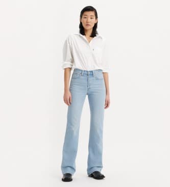 Levi's para mujer. A8710-0003 Jeans Wedgie Bootcut azul (25/30), Casual, Algodón, Denim