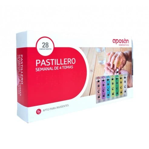 Aposan Pastillero Semanal 4 Tomas - Farline-aposan
