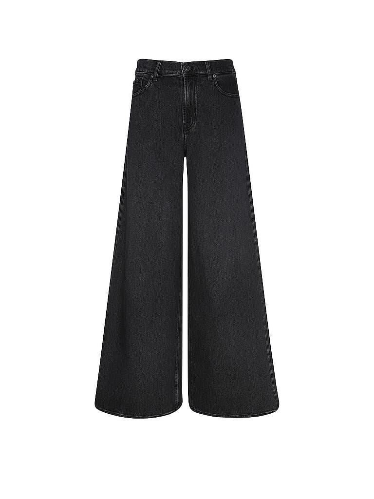 7 FOR ALL MANKIND Jeans de pierna ancha MARIE negro | 28