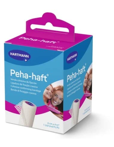 Peha-haft Venda Cohesiva De Fijación 6 Cm X 4 M - Hartmann