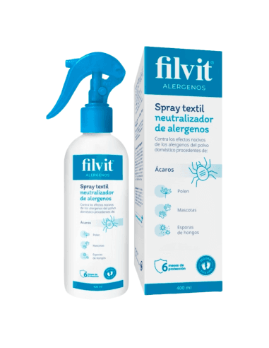 Filvit Alérgenos Spray Textil 400 Ml - Ern