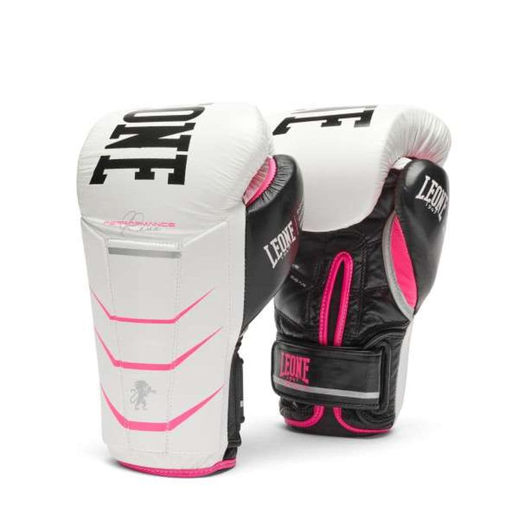 Guantes de Boxeo Leone 1947 Revo Fluo GN110F04 Blanco