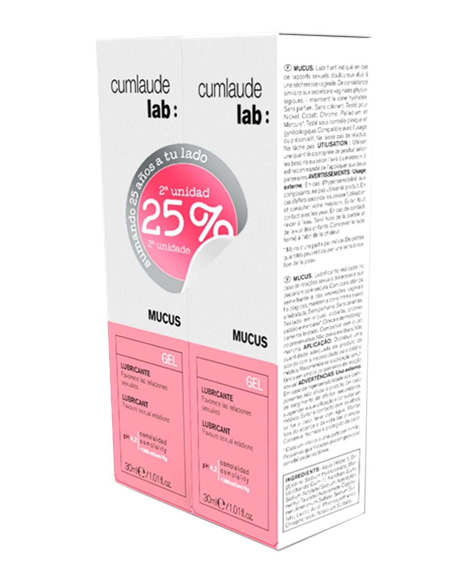 Cumlaude Lab - Mucus Gel Lubricante Vaginal Cumlaude Lab.