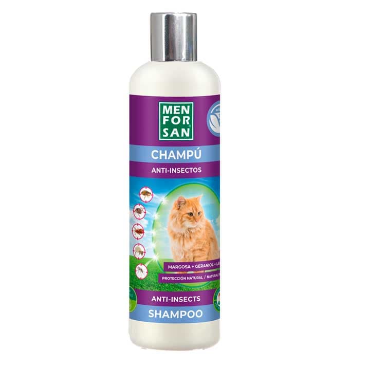 Menforsan Champu Anti-Insecto Gatos 300Ml