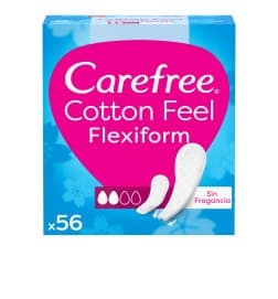 Carefree Flexiform Protective Cotton Unscented 56 Un