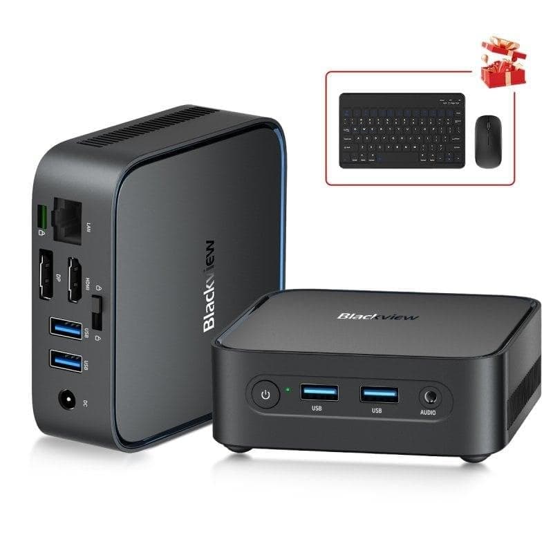 Blackview MP50 Mini PC AMD Ryzen 5 3500U 16GB DDR4 SSD 512GB Windows 11 Pro Negro