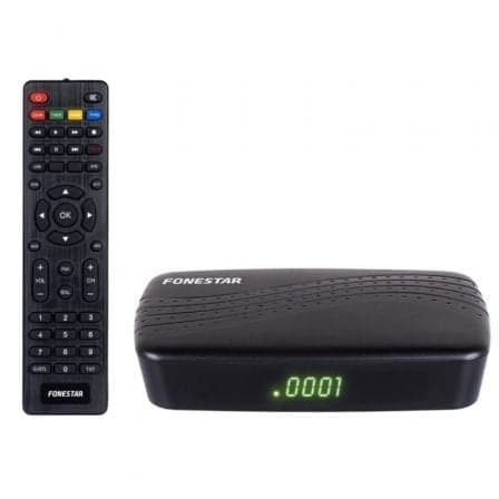 Sintonizador Fonestar RDT-700HD Full HD 1080p PVR Timeshift DVB-T2/C USB NTFS FAT32