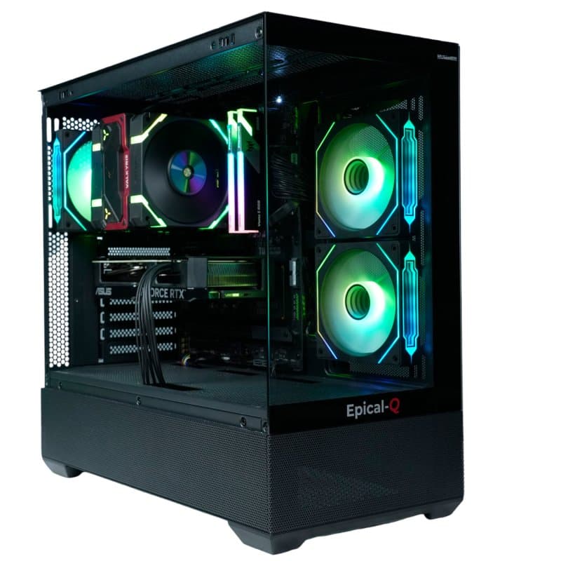 Epical-Q Lanex AMD Ryzen 7 5700X, 32GB, 1TB SSD NVMe, RTX 5060 + Windows 11 Pro