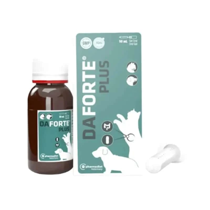 Daforte Plus Gel Oral 50 ml Antidiarreico para perros y gatos